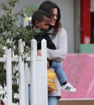 Sandra Bullock Picks Up Son Louis From School