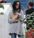 Sandra Bullock Picks Up Son Louis From School
