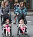 Sarah Jessica Parker Walks Her Kids To School