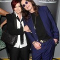 Sharon Osbourne & Ozzy Osbourne at the Total Recall Premieres in Hollywood