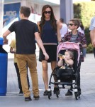 Semi-Exclusive... Victoria Beckham Takes Her Kids To Universal City Walk