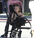 Semi-Exclusive... Victoria Beckham Takes Her Kids To Universal City Walk