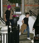 Victoria Beckham Takes The Kids To Visit Gordon Ramsay