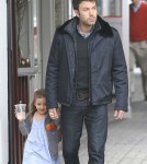 Ben Affleck Takes Seraphina To Breakfast