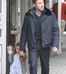 Ben Affleck Takes Seraphina To Breakfast