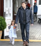 Ben Affleck Takes Seraphina To Breakfast