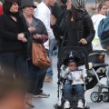 Semi-Exclusive... Sandra Bullock Takes Louis To Disneyland