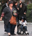 Semi-Exclusive... Sandra Bullock Takes Louis To Disneyland