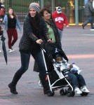 Semi-Exclusive... Sandra Bullock Takes Louis To Disneyland