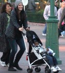Semi-Exclusive... Sandra Bullock Takes Louis To Disneyland