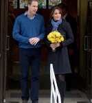 Pregnant Kate Middleton Leaves The Hospital With William