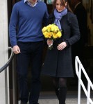 Pregnant Kate Middleton Leaves The Hospital With William