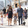 Matthew McConaughey and Family Take a Walk Down the NYC Coast