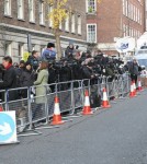 The Press Camp Out Outside Kate Middleton's Hospital