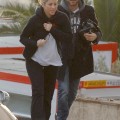 Pregnant Shakira Checks Her House Construction