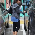 Semi-Exclusive... Pregnant Jenna Dewan Leaving The Gym In West Hollywood