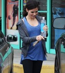 Semi-Exclusive... Pregnant Jenna Dewan Leaving The Gym In West Hollywood