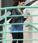 Semi-Exclusive... Pregnant Jenna Dewan Leaving The Gym In West Hollywood