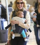 Katherine Heigl And Daughter Adalaide Departing On A Flight At LAX