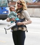 Katherine Heigl And Daughter Adalaide Departing On A Flight At LAX