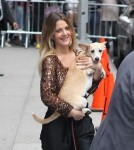 Drew Barrymore visits "The Late Show with David Letterman"