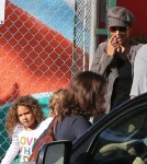 Halle Berry Picks Up Nahla Then Visits A Friend