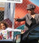 Halle Berry Picks Up Nahla Then Visits A Friend