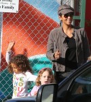 Halle Berry Picks Up Nahla Then Visits A Friend