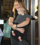 Hilary Duff Takes Luca To Babies First Class