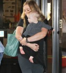 Hilary Duff Takes Luca To Babies First Class