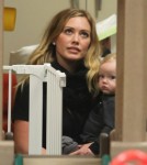 Hilary Duff Takes Luca To Babies First Class