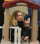 Hilary Duff Takes Luca To Babies First Class
