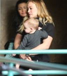 Hilary Duff Takes Luca To Babies First Class