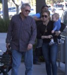 Hilary Duff And Family Out For Lunch In Bevelry Hills