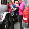 Hilary Duff Takes Luca Shopping