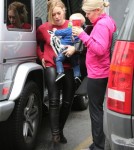 Hilary Duff Takes Luca Shopping