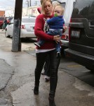 Hilary Duff Takes Luca Shopping