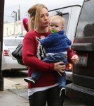 Hilary Duff Takes Luca Shopping