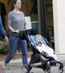 Jennifer Garner Takes Samuel On Her Coffee Run