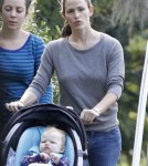 Jennifer Garner Takes Samuel On Her Coffee Run