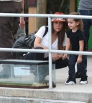 Kourtney Kardashian & Scott Disick Take Mason To Everglades Safari Park