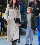 Liv Tyler Walks Her Son Home From School