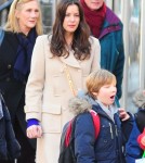 Liv Tyler Walks Her Son Home From School