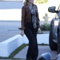 Malin Akerman Leaves John Varatos
