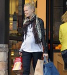Semi-Exclusive... Pregnant Malin Akerman Shops At Gelson's
