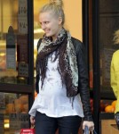 Semi-Exclusive... Pregnant Malin Akerman Shops At Gelson's