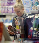 Semi-Exclusive... Pregnant Malin Akerman Shops At Gelson's