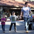 Semi-Exclusive... Mark Wahlberg Out For Lunch with His Boys