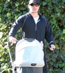Exclusive... Nick Lachey Takes Camden For A Stroll