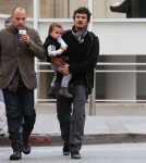 Exclusive... Orlando Bloom And His Son Flynn Shop In Beverly Hills